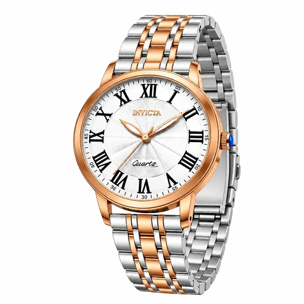 NEW Invicta Wildflower Sloane Women's Watch‎ - 34mm, Gold, Steel (69312) #0471
